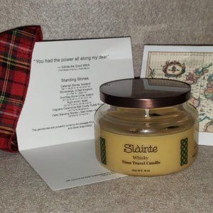 NWOT Outlander Inspired Whisky Time-Travel Candle